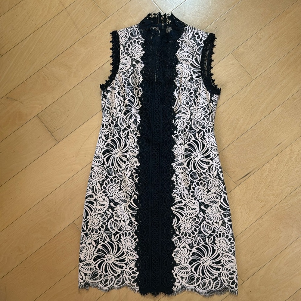 Black and Tan Dress